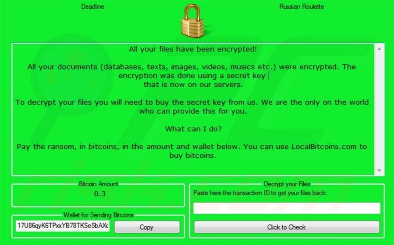 philadelphia ransomware green variant