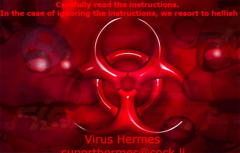 Virus Hermes wallpaper