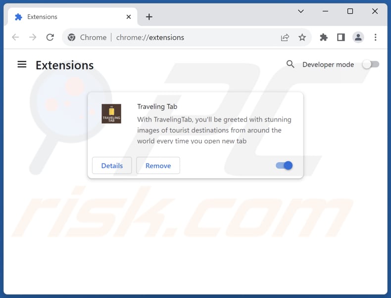 Removing bing.com related Google Chrome extensions