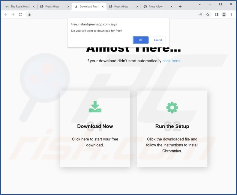 Website promoting DiprotodonOptatum installer