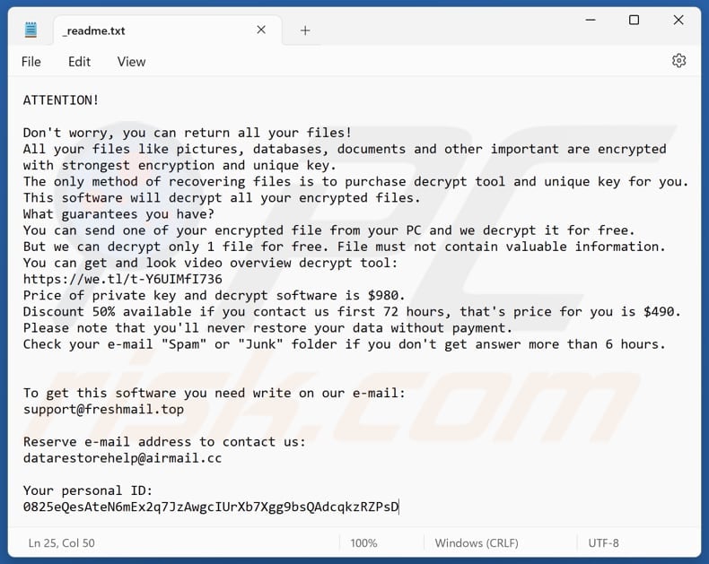 Eqza ransomware text file (_readme.txt)