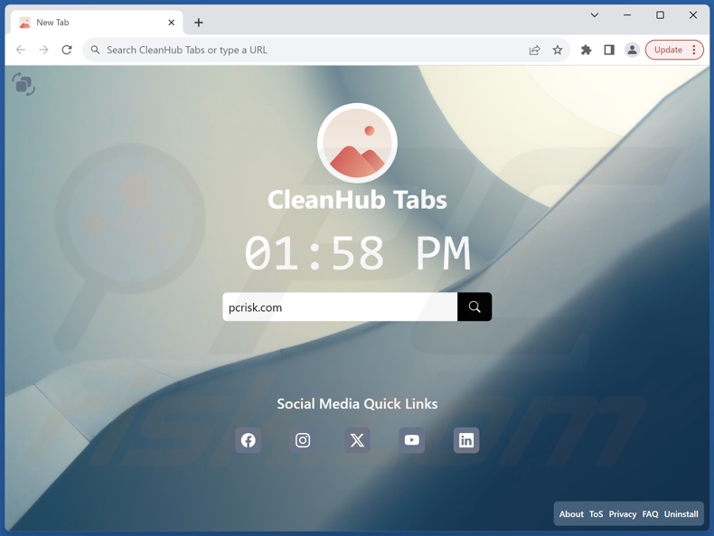 search.tab-hub-simple.online browser hijacker