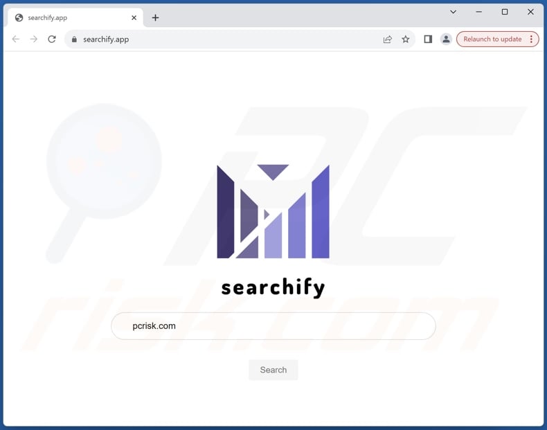 Searchify PUA promoted fake search engine – searchify.app