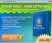 security monitor 2012 fake discount message