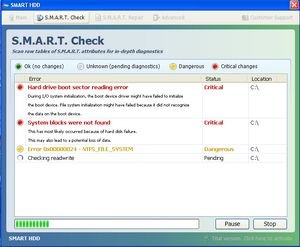 smart hdd fake scan