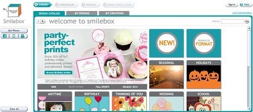 smilebox redirect