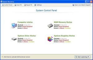 system recovery