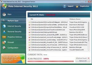 vista internet security 2012