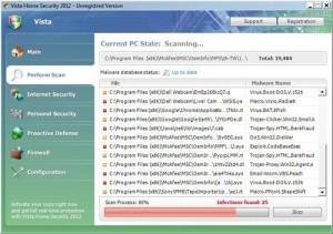 vista antivirus 2012