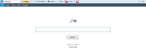 vuze toolbar redirect to search.conduit.com