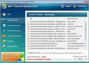 win 7 internet security 2012