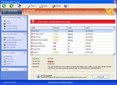 windows web combat