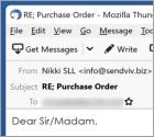 Nehmeh Purchase Order Email Scam