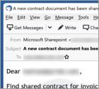 Contract For Invoice Email Scam