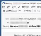 ICLOUD Outlook Storage Email Virus