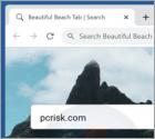 Beautiful Beach Tab Browser Hijacker