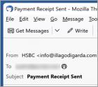 HSBC - Payment Swift Copy Email Scam