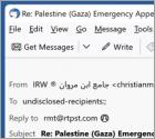 Donations For Gaza Strip Email Scam
