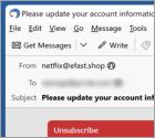 Netflix - Update Your Account Information Email Scam