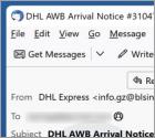 DHL Shipping Invoice Email Scam