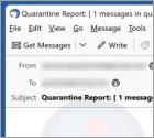 Quarantine Area Email Scam