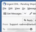 DHL Unpaid Duty Email Scam
