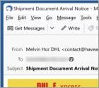 DHL Express - Incomplete Delivery Address Email Scam