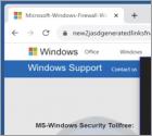Microsoft Windows Firewall Warning POP-UP Scam
