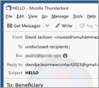 Claim Sum Release Email Scam