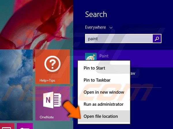Create a desktop shortcut step 3