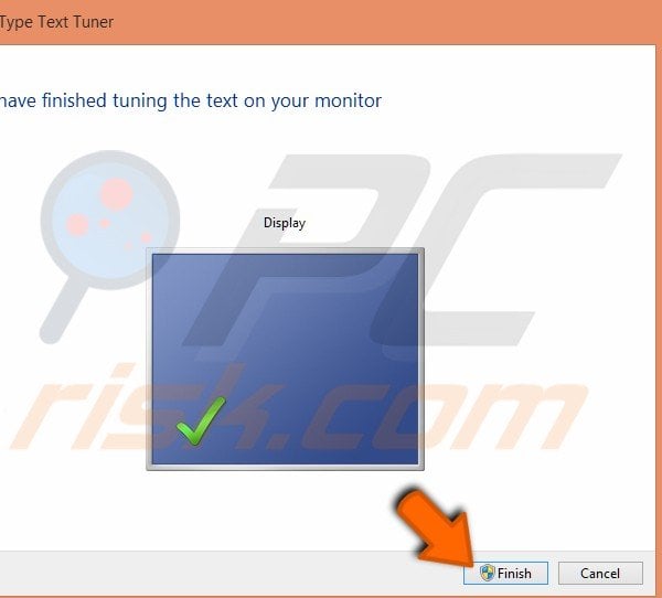 Personalize display step 8