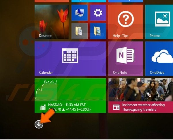 Pin app to taskbar step 2