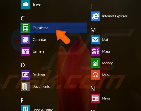 Pin app to taskbar step 3