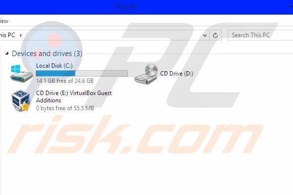Remove Folder from my computer step 5