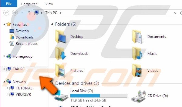 Show libraries step 2