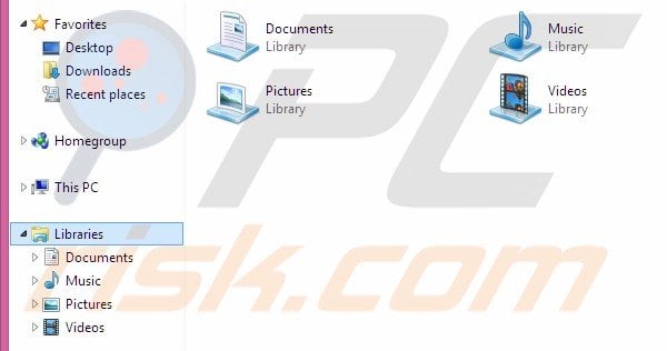 Show libraries step 4