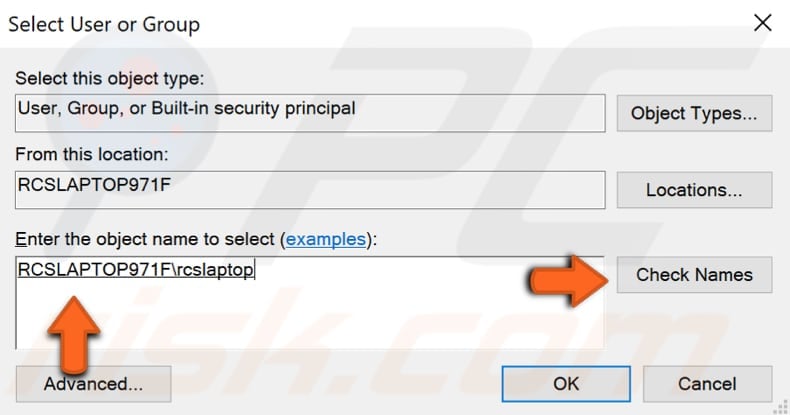 how to bring back open command window here option to the background context menu step 4