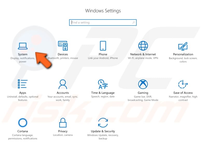 delete windows.old folder using storage sense feature step 1