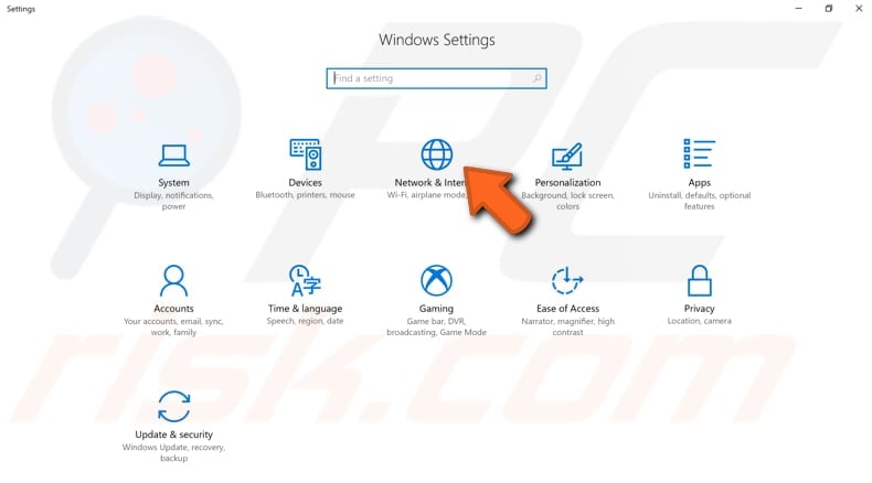 set your wi-fi connection as metered step 2