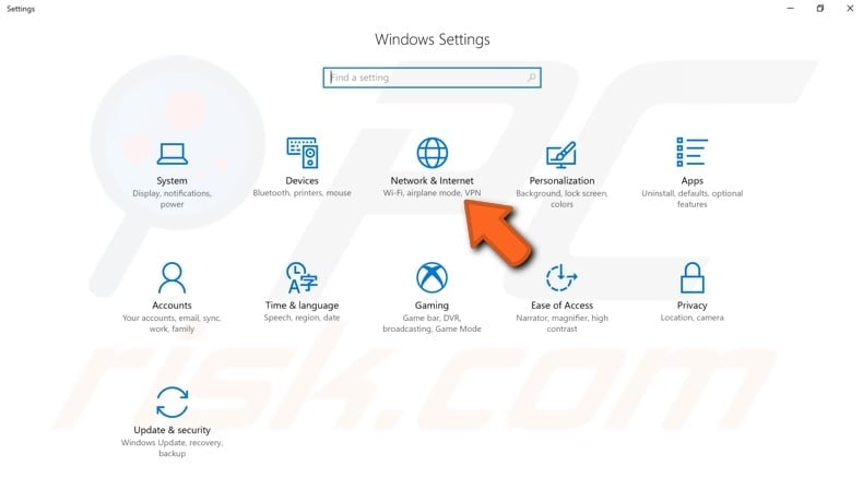 set ethernet connection as metered step 2