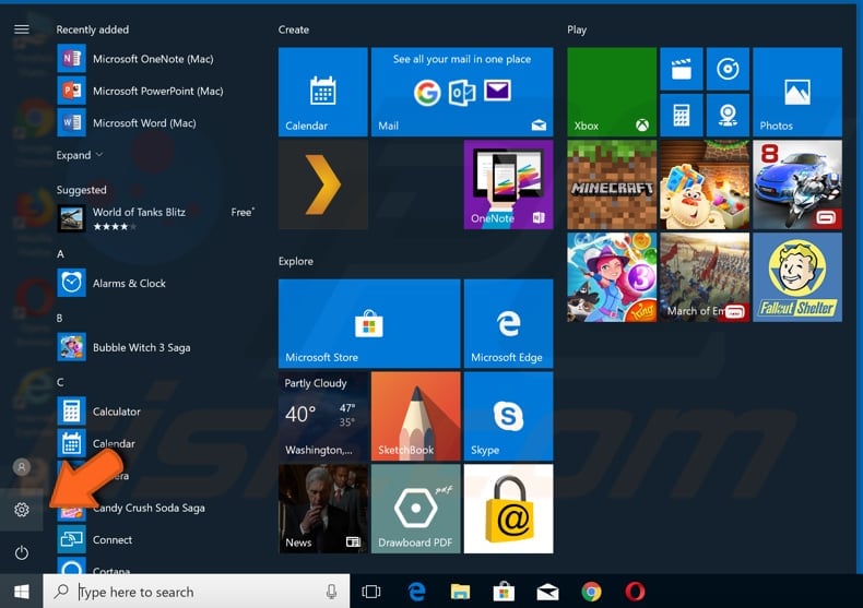 stop windows from rebooting after installing updates step 1