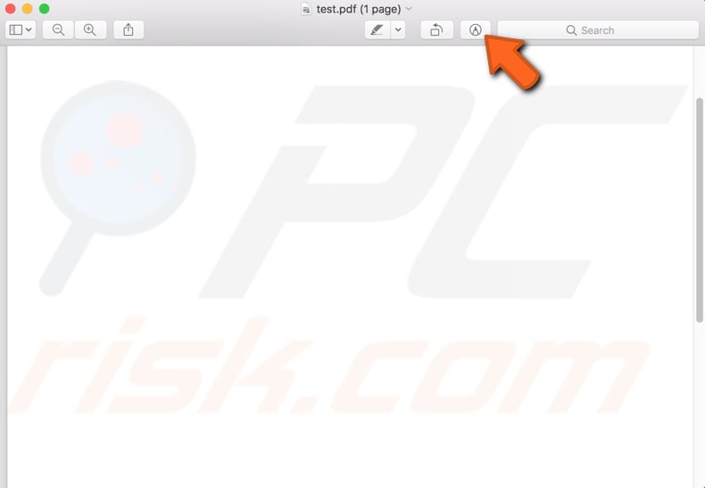 how to sign documents electronically on Mac step 1