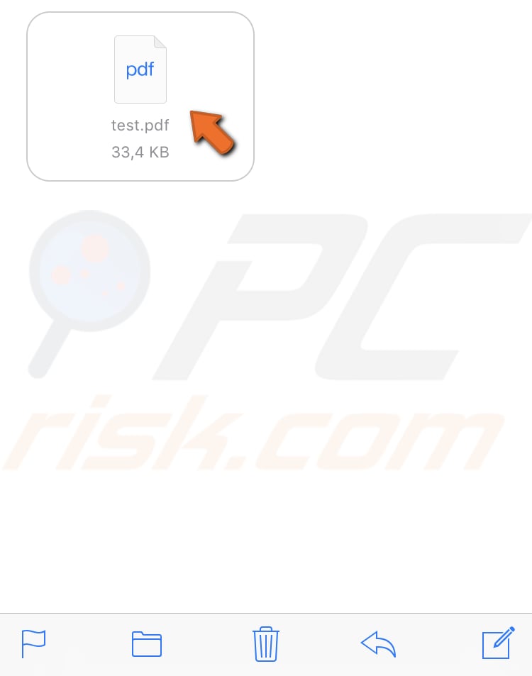 sign documents electronically on iPad or iPhone using Mail