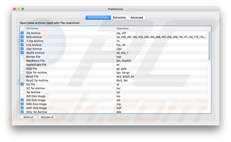 the-unarchiver-preferences