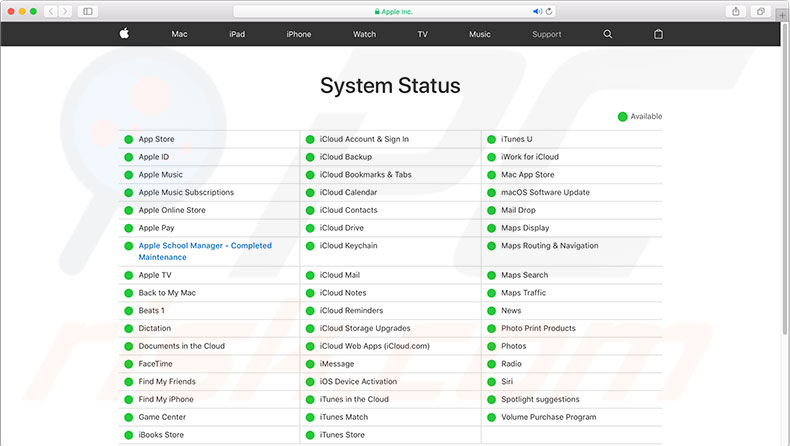apple-server-status-page-check
