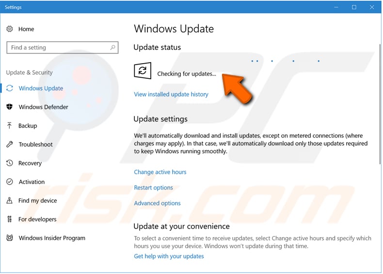 how to run windows update step 2