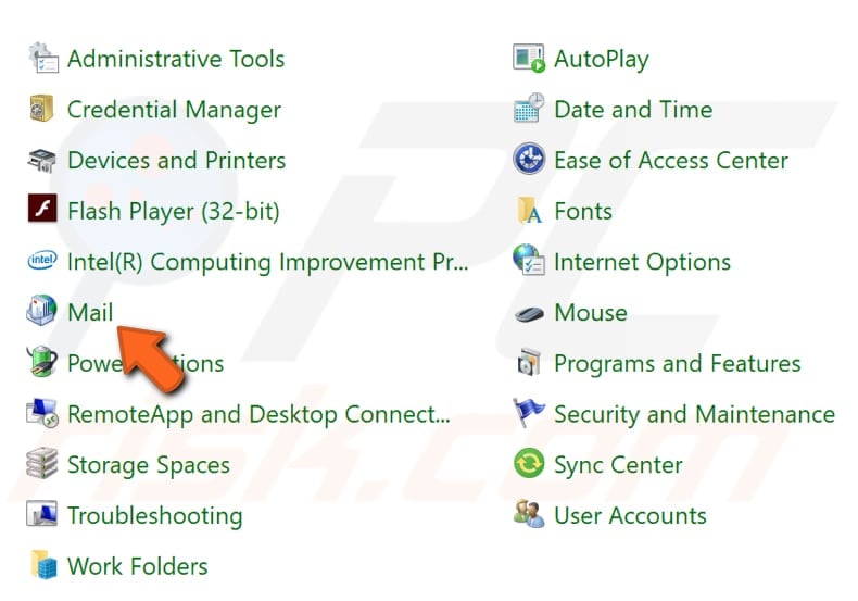 create new outlook profile step 2