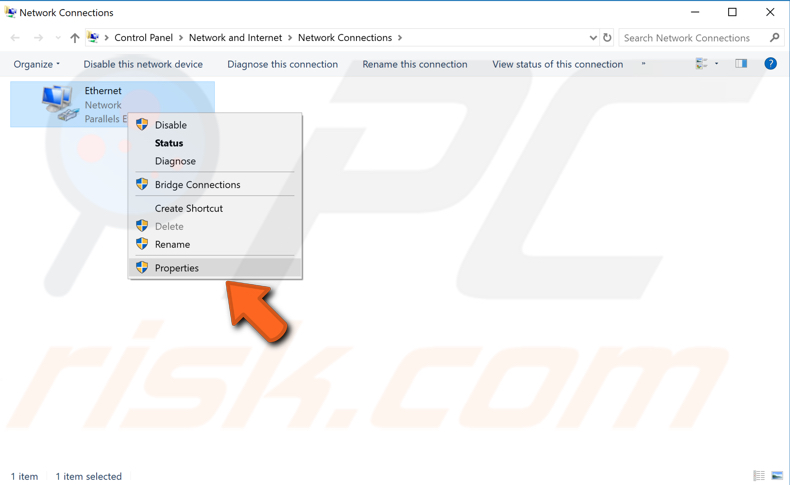 obtain ip and dns addresses automatically step 2