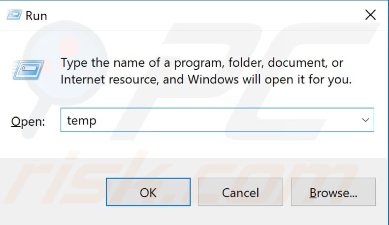 delete temporary files step 2