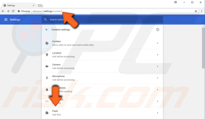 make sure that flash is enabled step 1